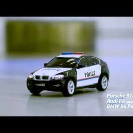 Embedded thumbnail for Revell Radio Controlled Police Car BMW X6 with light