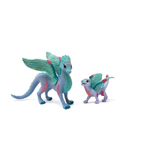 Schleich Flower Dragon Mother And Cub 70592