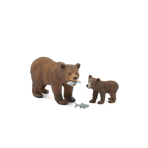 Schleich Mother bear and cub 42473