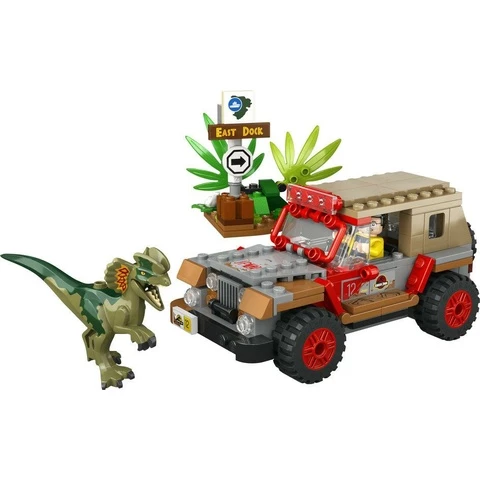 LEGO Jurassic Dilophosauruksen Väijytys