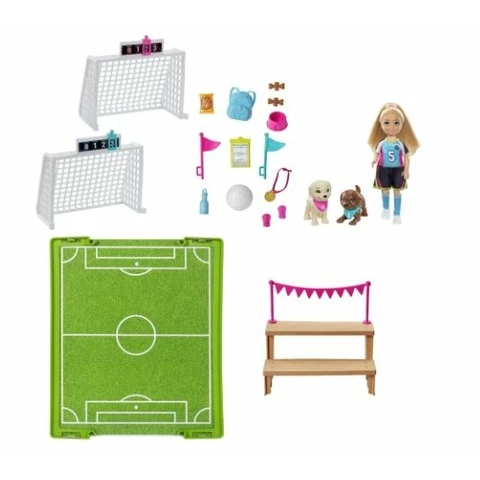 Barbie Chelsea Soccer Playset