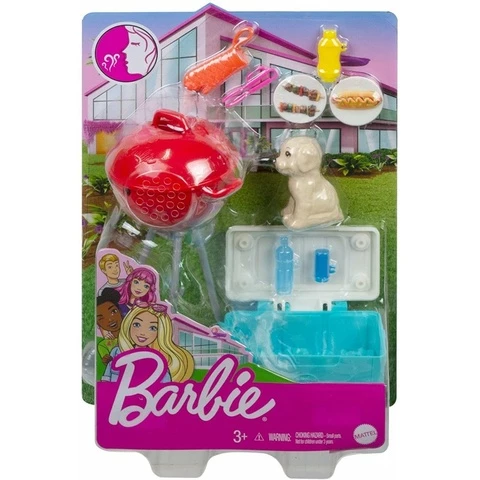 Barbie koira ja grilli