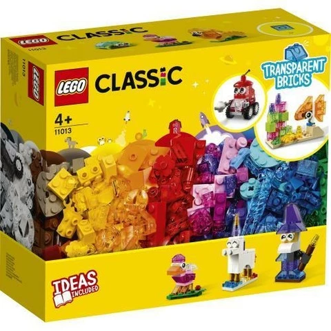 LEGO Classic Luovan Rakentajan Läpinäkyvät Palikat