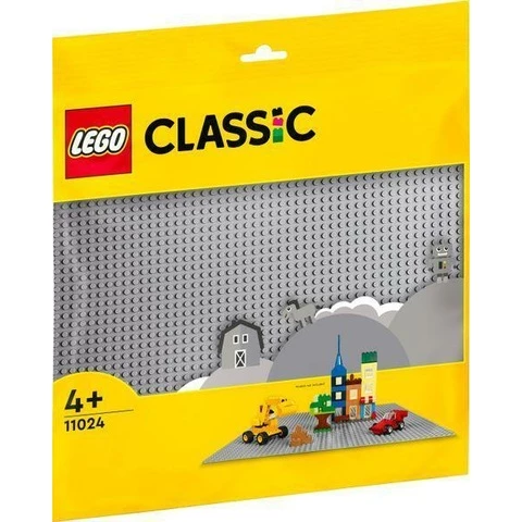 LEGO Classic Harmaa Rakennuslevy