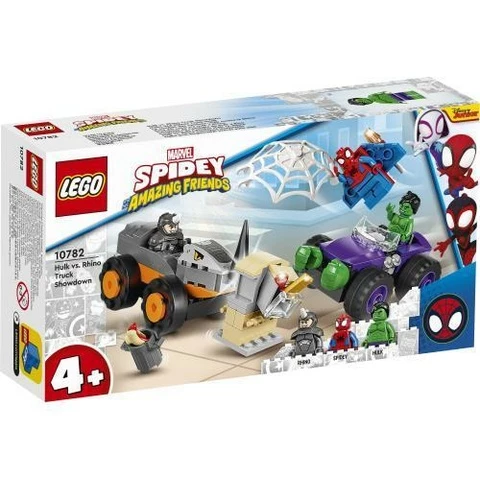 LEGO Spidey Hulkin Ja Rhinon Taisteluautot