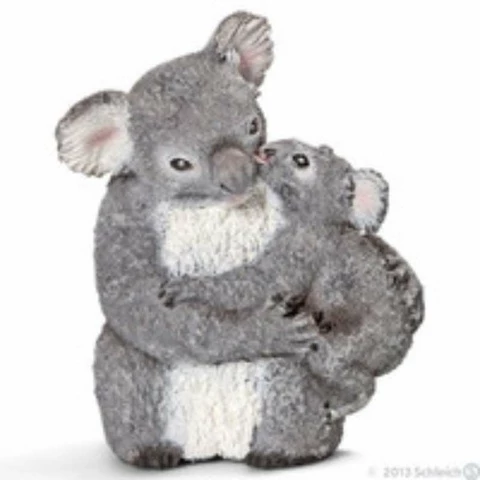 Schleich W Naaraskoala Ja Poikanen