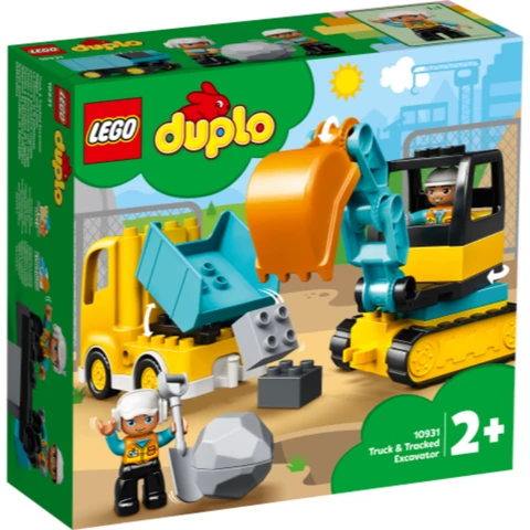 Lego Duplo 10931 kuorma-auto ja telakaivuri