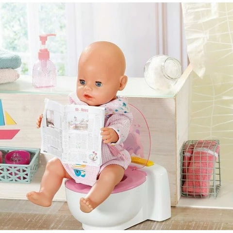 Baby Born toilet seat Poo Poo Toilet