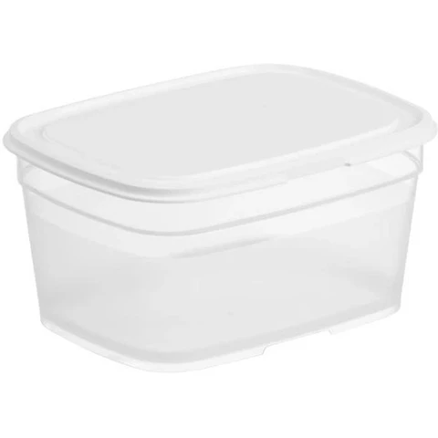 Keittiörasia 1L Transp./Valkoinen, Gastromax
