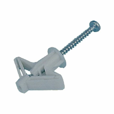 Plasterboard Ola sheet metal anchor + screw, 6 pcs