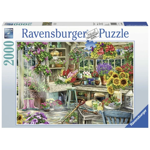 Ravensburger Puzzle 2000 returns The gardener&#39;s room