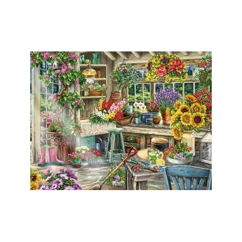 Ravensburger Puzzle 2000 returns The gardener&#39;s room