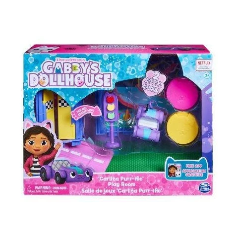 Gabby`S Dollhouse Deluxe Carlita Purr-Ific-Leikkihuone