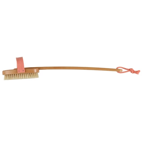 Sauna brush T wooden handle 45 cm