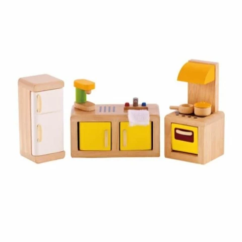 Hape kitchen furniture for a dollhouse