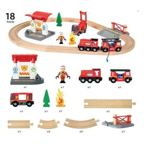 Brio fire truck track 33815