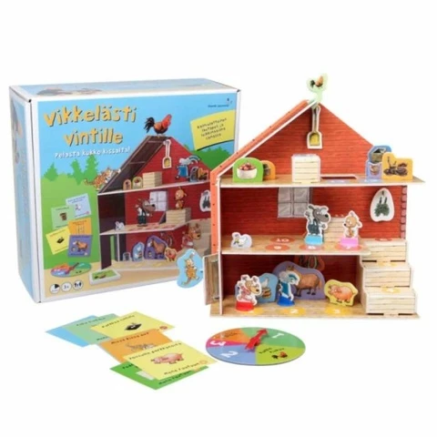 Vikkelästi Vintille -lautapeli Koiramäki