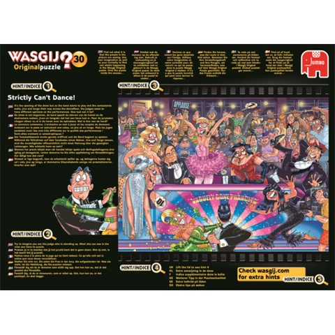 Jumbo Puzzle 1000 pieces, Wasgij, Strictly Can&#39;t Dance