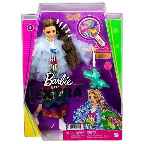 Babie Extra Doll With Long Colourful Skirt