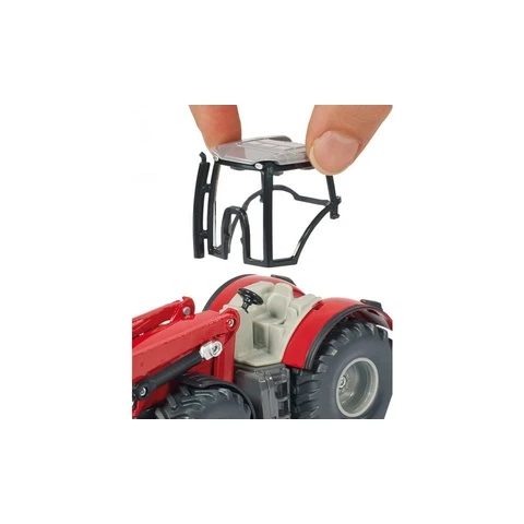 Siku tractor + bucket Massey Ferguson 1:50