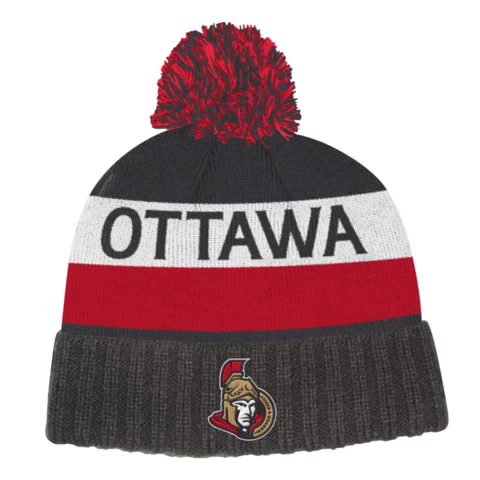 ADIDAS NHL Culture Cuffed Knit Pom Ottawa Senators S19 Aikuisten Pipo