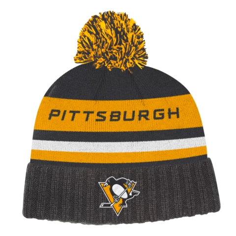 ADIDAS NHL Culture Cuffed Knit Pom Pittsburgh Penguins S19 Aikuisten Pipo