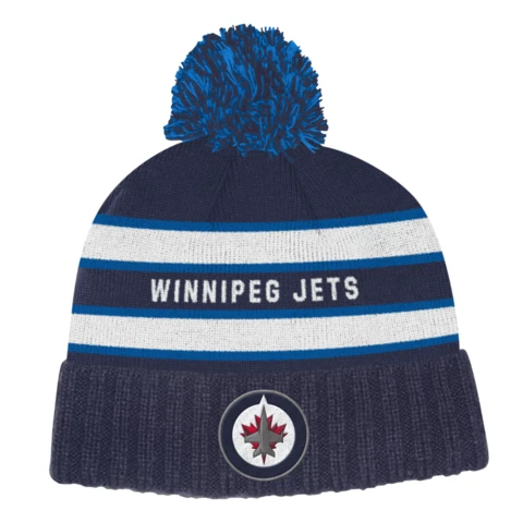 ADIDAS NHL Culture Cuffed Knit Pom Winnipeg Jets S19 Aikuisten Pipo