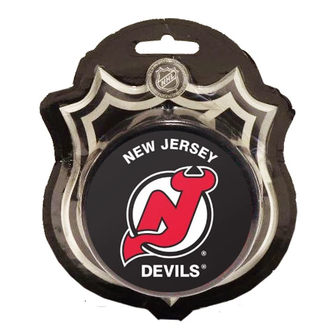NHL Шайба Хоккейная New Jersey Devils Блистер