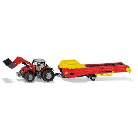 Siku 1:50 Massey Ferguson With Conveyor Belt