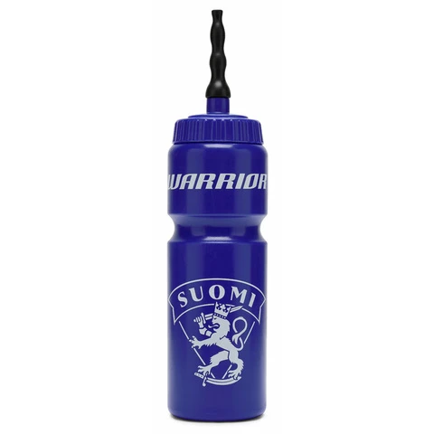 WARRIOR S19 Suomi Leijona Logo Sininen Juomapullo 800ml