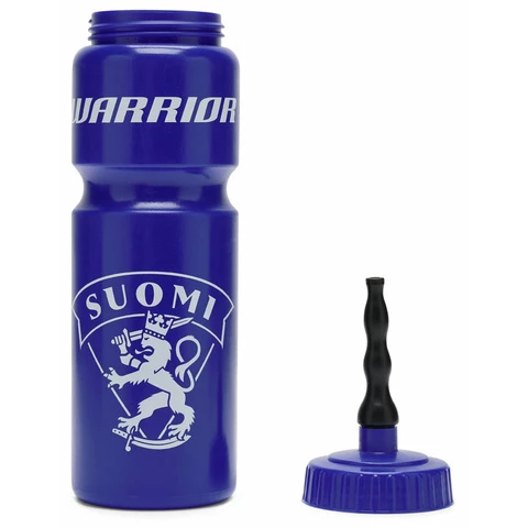 WARRIOR S19 Suomi Leijona Logo Sininen Juomapullo 800ml