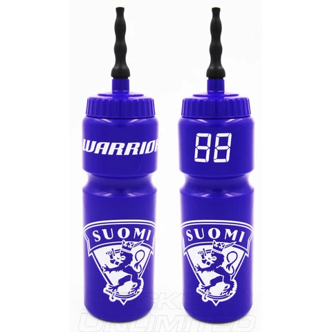 WARRIOR S19 Suomi Leijona Logo Sininen Juomapullo 800ml