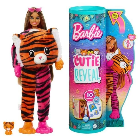 Barbie Cutie Reveal Jungle Series Tiger