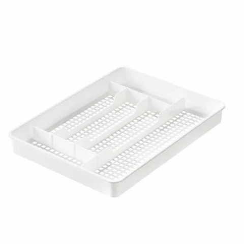Cutlery box large 41 x 31 x 5 cm white