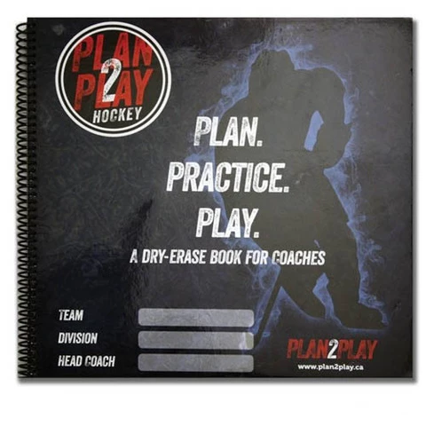 PLAN2PLAY Hockey Coaching Booklet/Boards Taktiikkavihko