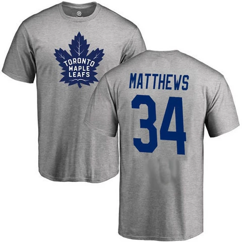 NHL S19 Name & Number JUNIOR T-Paita Toronto Maple Leafs #34 Matthews