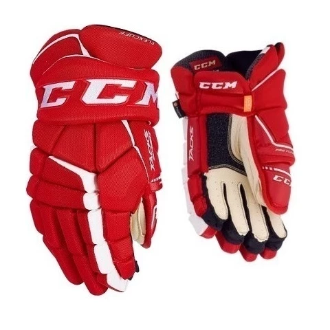 CCM S19 Tacks 9060 Gloves JUNIOR Hockey gloves Blue Sini White 10&quot;25cm