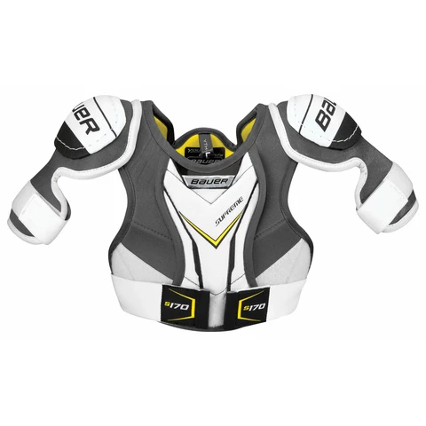 BAUER S17 Supreme S170 Shoulder Pads YOUTH(Lasten) Jääkiekkohartiasuojat YTH M (104-119cm:lle)