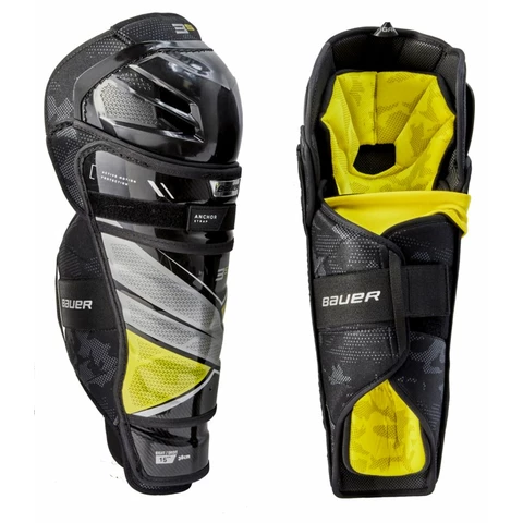 BAUER S21 Supreme 3S Shin Guards SENIOR Jääkiekkopolvisuojat