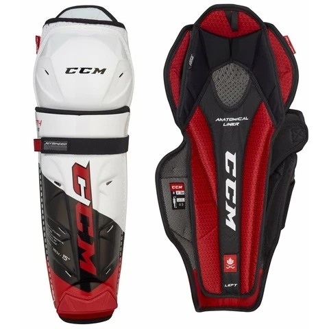 CCM S21 Jetspeed FT4 PRO Shin Guards SENIOR Jääkiekkopolvisuojat