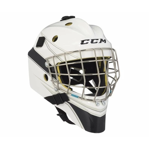 CCM S20 AXIS 1.5 CCE Goalie Helmet/Mask JUNIOR 53-58cm Maalivahdin Kypärä/Maski (Musta-valkoinen, Jr)