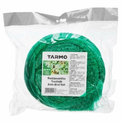Rastasverkko 5 x 10 m 10 x 10 mm tiheä