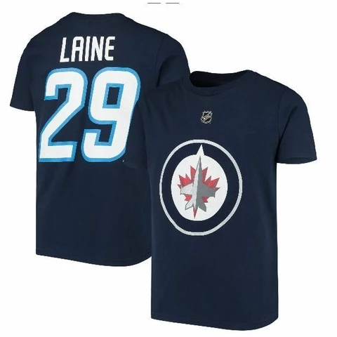 NHL S19 Name & Number JUNIOR T-Paita Winnipeg Jets #29 Laine