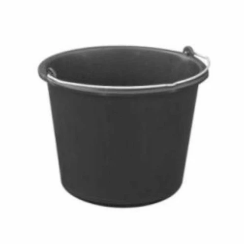 Mortar bucket 12 L, black