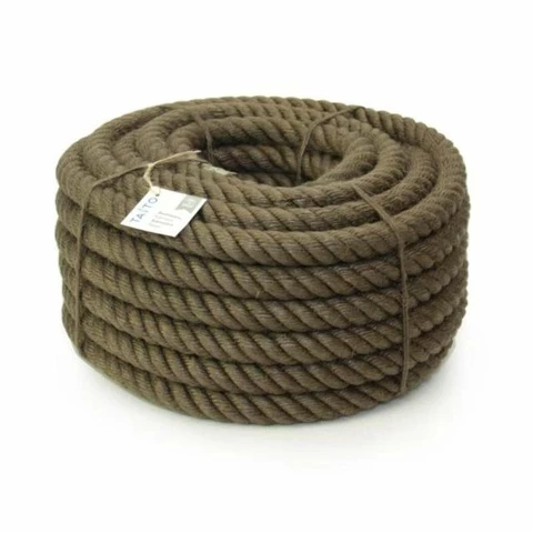 Jute twine 20 mm 20 m dark brown