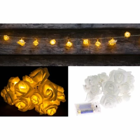 Led ruusu valoketju