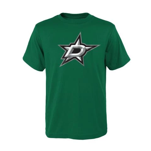 NHL S21 Primary Logo Dallas Stars JUNIOR T-Paita