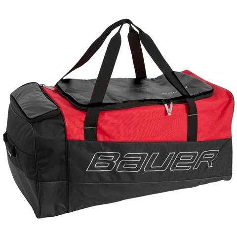 BAUER S21 Premium Wheeled Bag JR Black/Red Equipment bag with wheels
