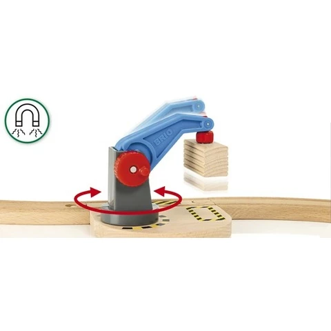 Brio crane track 33878, lift &amp; load