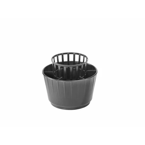 Drainage stand round, dark grey